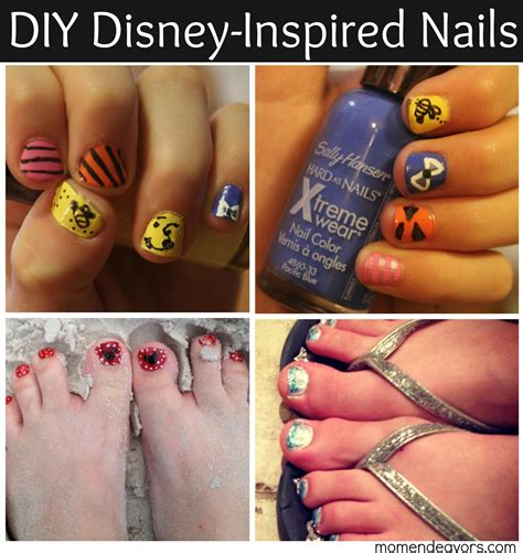 DIY Disney Inspired Nail Art IHeartMyNailArt