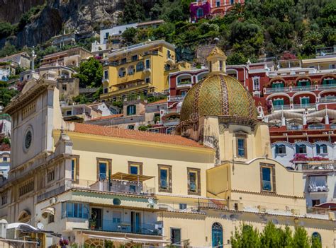 Chiesa Di Santa Maria Assunta Positano Stock Photo Image Of Church