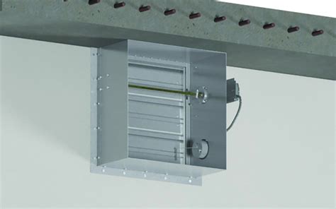 Three Sided Angle Installation For Greenheck Fire Smoke Dampers