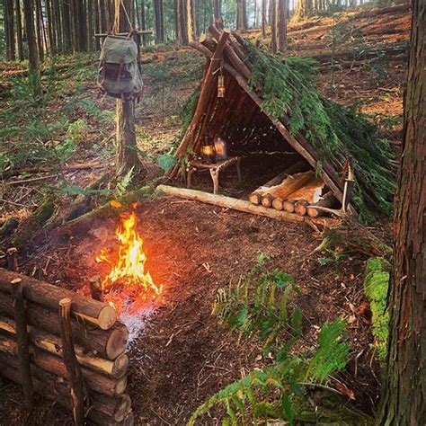 This Enchanted House Bushcraft Shelter Bushcraft Bushcraft Camping