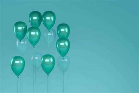 Green Birthday Balloons Stock Photos Pictures And Royalty Free Images
