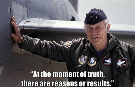 The bad news is time flies, the good new is you're the pilot. TOP 25 Chuck Yeager Quotes | Air force, Fighter pilot ...