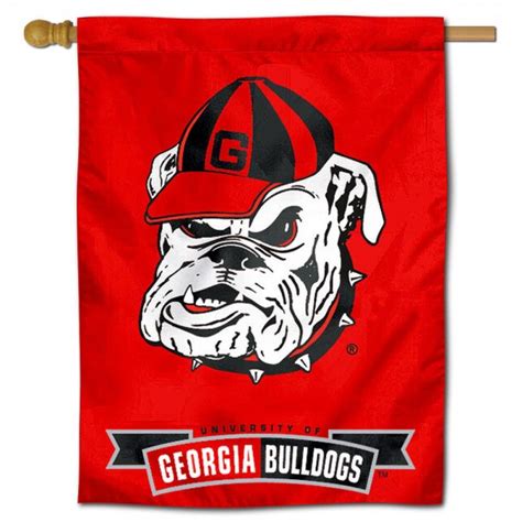 University Of Georgia Bulldogs Decorative Flag Your