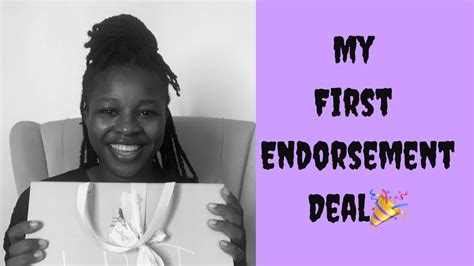 My First Endorsement Deal Brand Influencer Unbox With Me Youtube