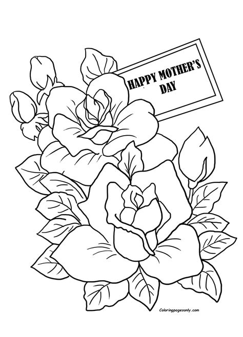 While your child is busy by coloring drawings you can do your errands. Mothers Day Coloring Page Cards Page Coloring Page - Free ...