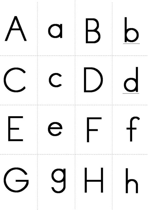 Printable Alphabet Flash Cards Black And White Kidsworksheetfun