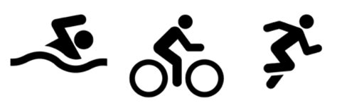 Three dimensional triathlon symbol, olympic games. What Is Triathlon? - Adam O'Connor