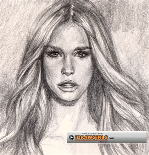 How To Draw Hair Drawing And Digital Painting Tutorials