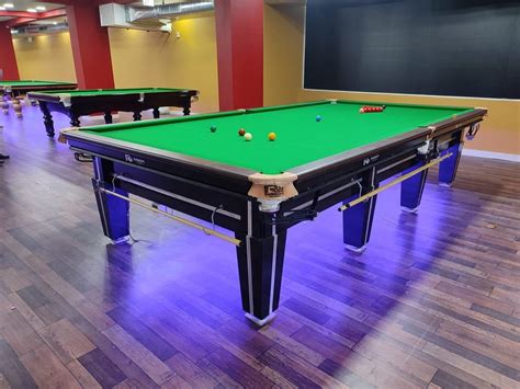 Solid Wood Asc Billiards And Snooker Table A 1 Premium Size Length 12 Ft X Width 6 Ft At Rs