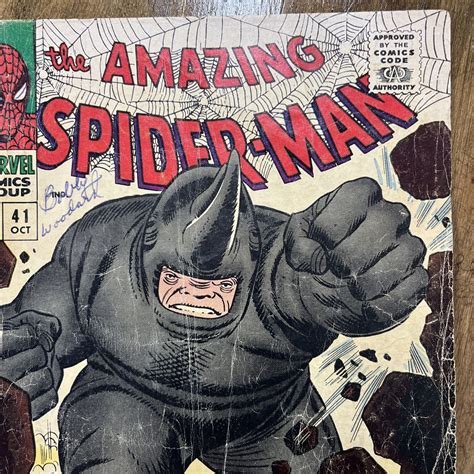 Amazing Spider Man 41 1966 Low Grade First Rhino Ebay