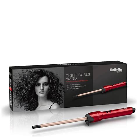 Babyliss Tight Curls Wand Red Free Shipping Lookfantastic