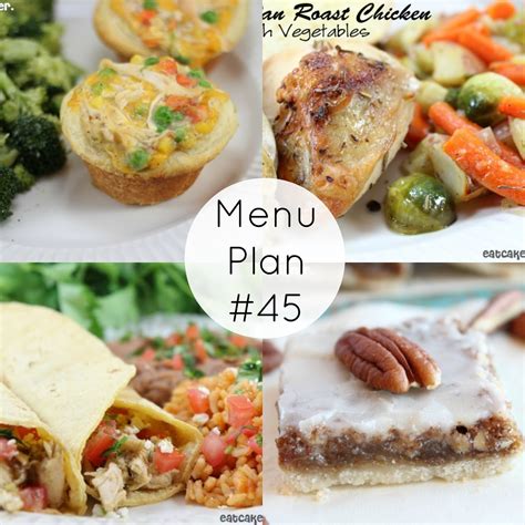 View top rated dinner ideas for 2 recipes with ratings and reviews. Eat Cake For Dinner: Menu Plan Saturday #45