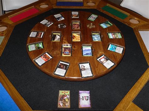 Wooden Dominion Card Game Table 8000 Via Etsy Card Game Table