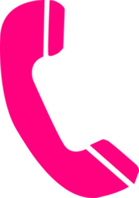 Download High Quality Telephone Clipart Pink Transparent Png Images