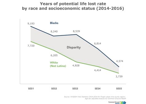 Years Of Potential Life Lost By Race And Socioeconomic Status Common