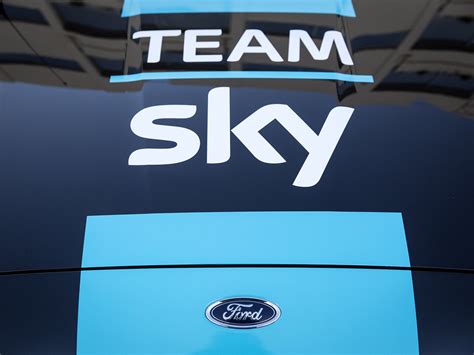 Team Sky Shows Off New Ford Team Vehicles In Mallorca