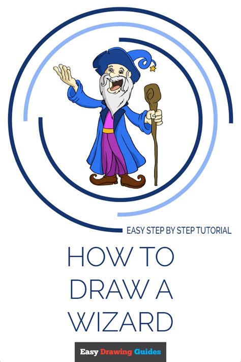 How To Draw A Wizard Really Easy Drawing Tutorial Easy Drawings
