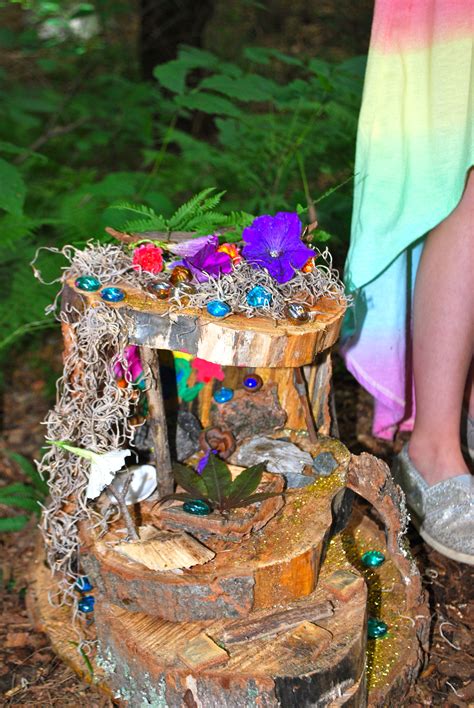 Building Fairy Houses With Children Out Of All Natural Materials