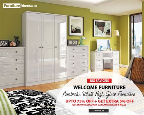 Next day delivery & free returns available. Up to 75% Off 😍😍 Welcome Furniture Sale 🛒 | Pembroke White ...