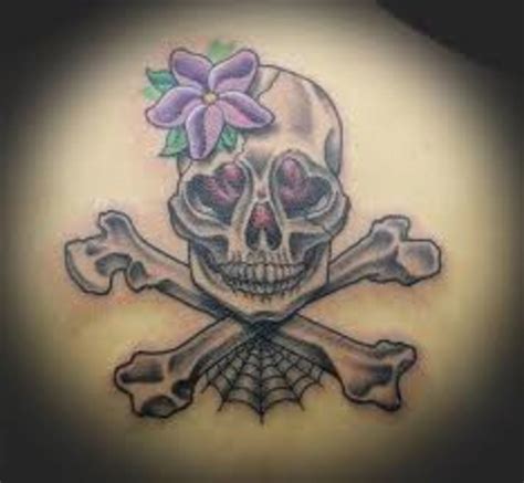 Skull Crossbone Tattoos And Meanings-Skull Crossbone Tattoo Ideas And