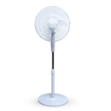 Stand Fans Solar Standing Fan Bldc 5 Blades Cooler Oscillating Pedestal Stand 3 Speed Fan Dc