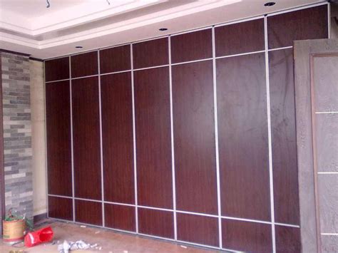Commercial Acoustic Operable Folding Partition Walls 65mm Thickness