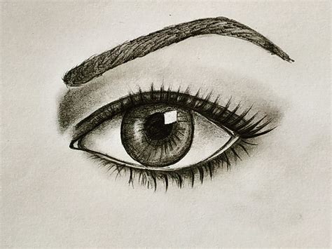 Easy Pencil Sketch Of Eye