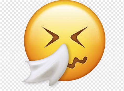Iphone Emoji Emoticon Smiley Sneeze Apple Splash Electronics Sticker