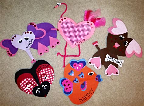 Valentine Diy Craft Cute Heart Shaped Animals Valentine Crafts Diy
