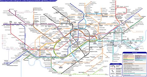 Map Of London Underground And Overground United States Map