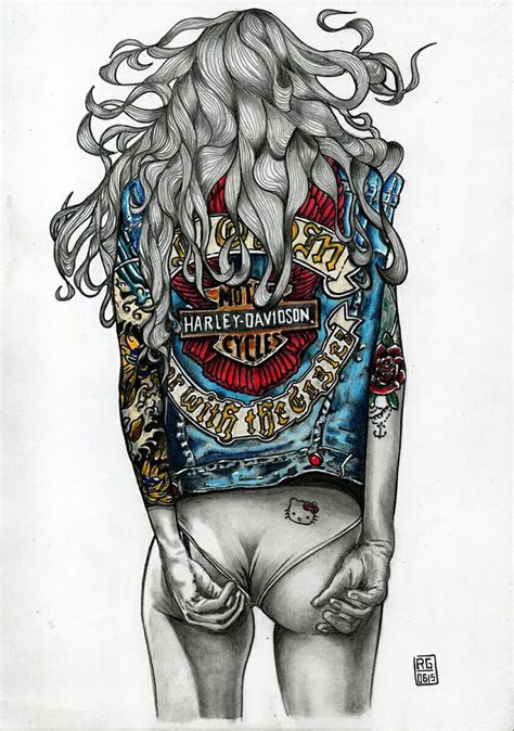 Pin On Mes Dessins Inked Girl