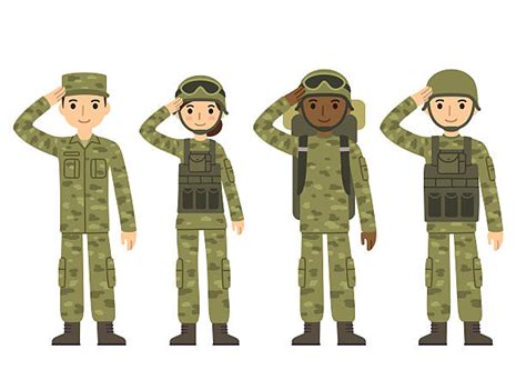 Royalty Free Army Soldier Clip Art Vector Images And Illustrations Istock