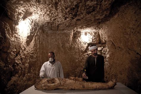 Mummy Discovered In Ancient Tombs In Egypt