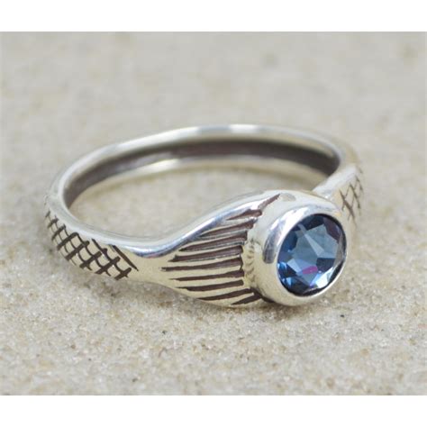 H2o Just Add Water Mako Mermaids Moon Ring 925 Sterling Silver With