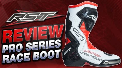 Rst Pro Series Race Boots Review Sportbike Track Gear Youtube