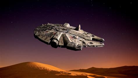 The Millennium Falcon A Star Wars Legend Model Space Blog