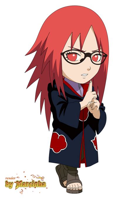 Chibi Karin Akatsuki By Marcinha20 On Deviantart Anime Naruto Anime