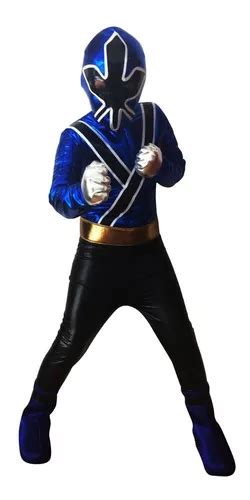 Disfraz Power Ranger Azul Niño Envío Gratis Envío Gratis