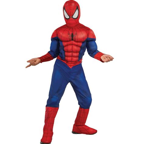 Boys Spider Man Muscle Halloween Costume