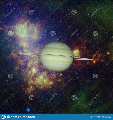 Saturn Planet Of The Solar System Elements Of This Image Furnished