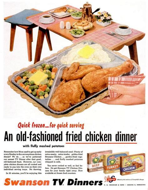 For added insurance, wrap the freezer bag in aluminum foil. 30 vintage TV dinners: Fried chicken, turkey, pot roast ...