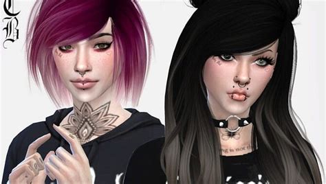 Sims 4 Maxis Match Tattoos Download 1m Sims Custom Content Free