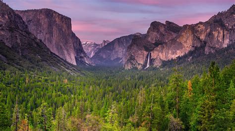 Nature Landscape Mountains Clouds Trees Forest Water California