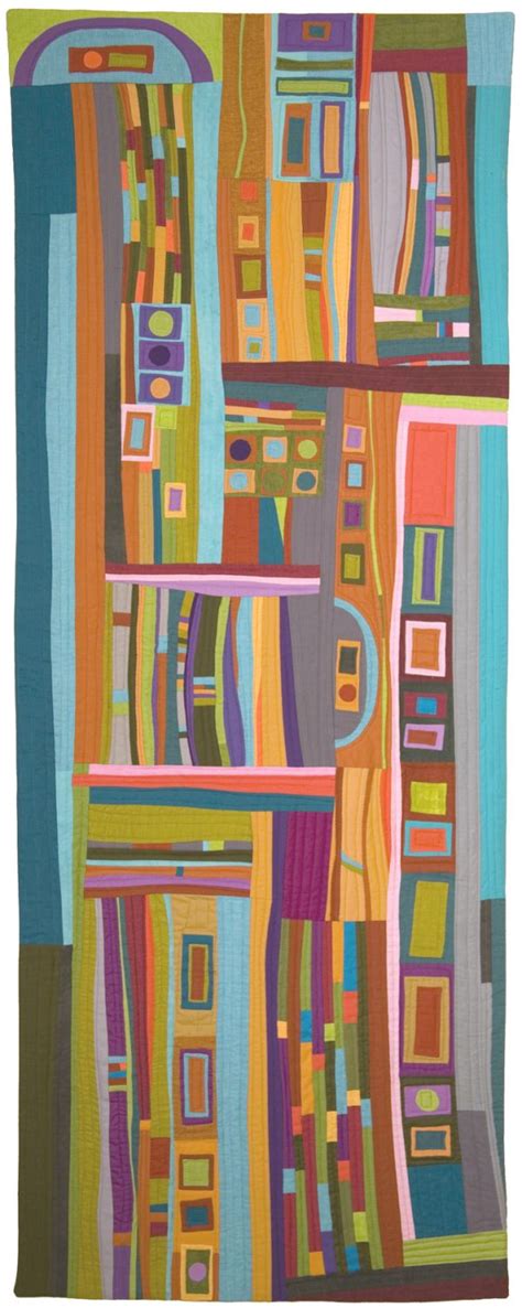 Dreaming In Color Pushing A Color With Jean Wells Abstract Quilt