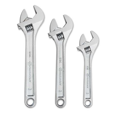 However, the best adjustable wrench is always going to be in demand for a quick and easy fix. Crescent Adjustable Wrench Set (3-Piece)-AC26810VS - The ...