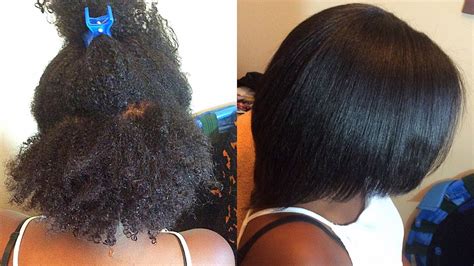 Straight hair will never go out of trends. Straightening 4c Natural Hair: Light Press| Supa Natural ...