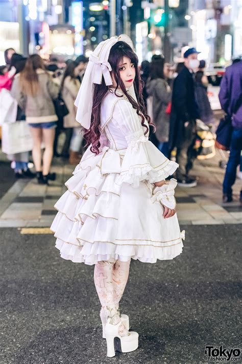 All White Japanese Lolita Fashion W Metamorphose Temps De Fille