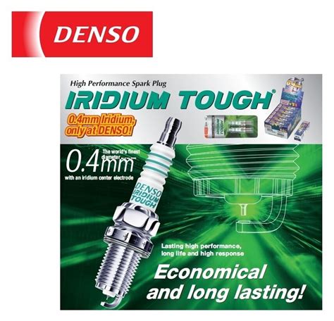 Iridium power has a low required voltage and a high ignitability, resulting in less misfiring and always a spark which dramatically improves. DENSO IRIDIUM TOUGH Spark Plugs VKA20 5623 Set of 4 | eBay
