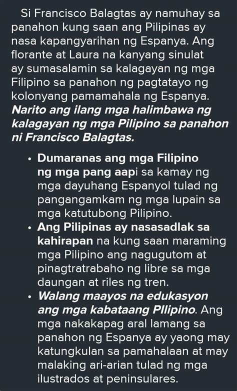 Mga Tauhan Ni Florante At Laura Karanasan Filipino Ikaapat Na Markahan Modyul Talambuhay