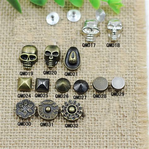 Leather Craft Rivet Studs And Spikes For Clothes Shoes Leather Craft
